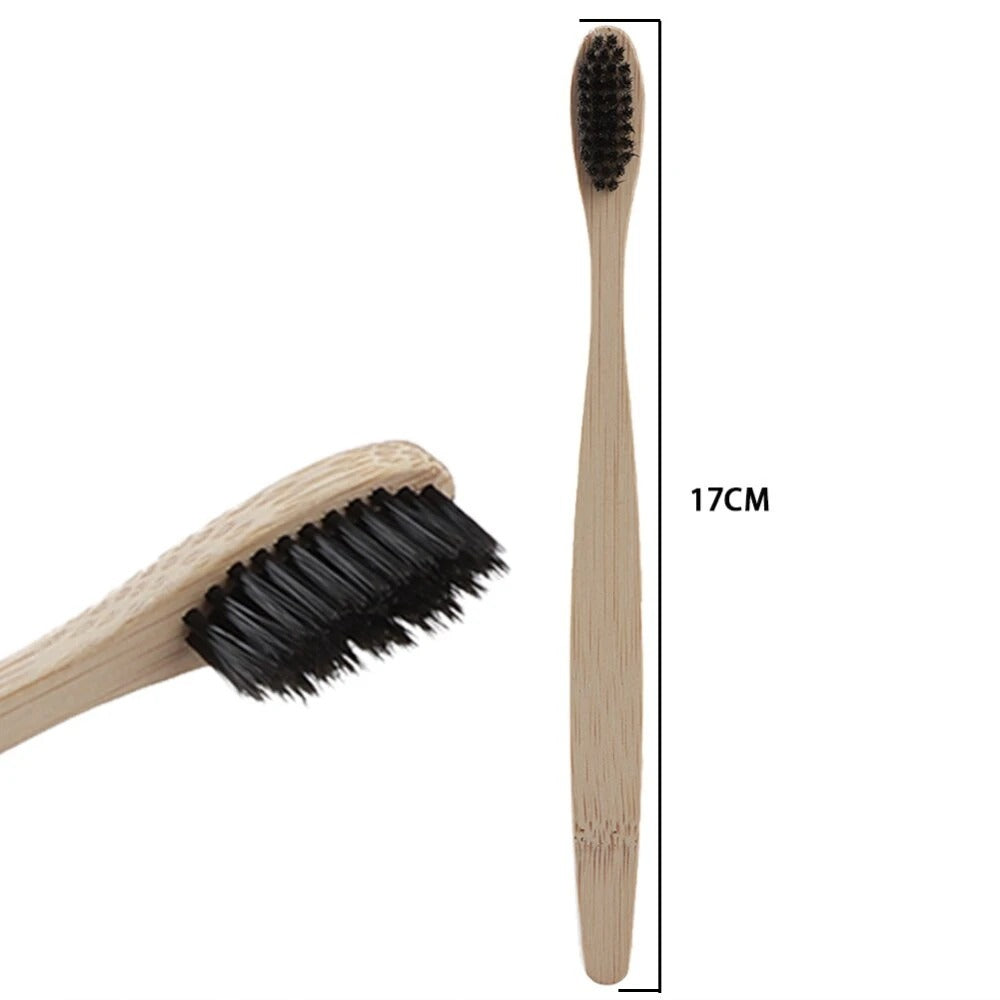10-pack tandborstar av bambu: REA 30%