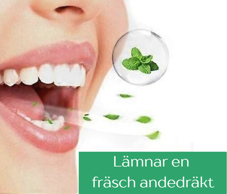 NYHET: Skum med hyaluronsyra för tandköttet