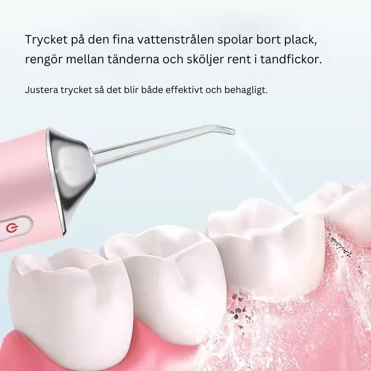 NYHET! Sladdlös water flosser