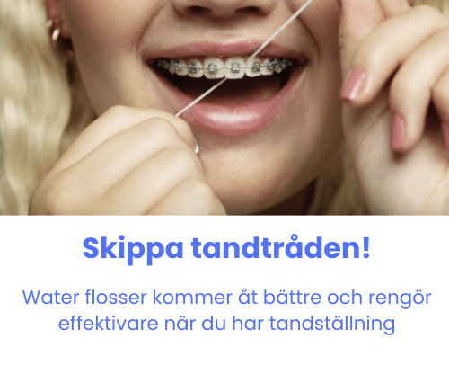 NYHET! Sladdlös water flosser